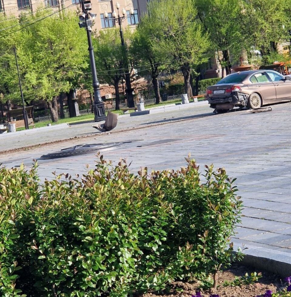 Прилёт BMW в Хабаровске
