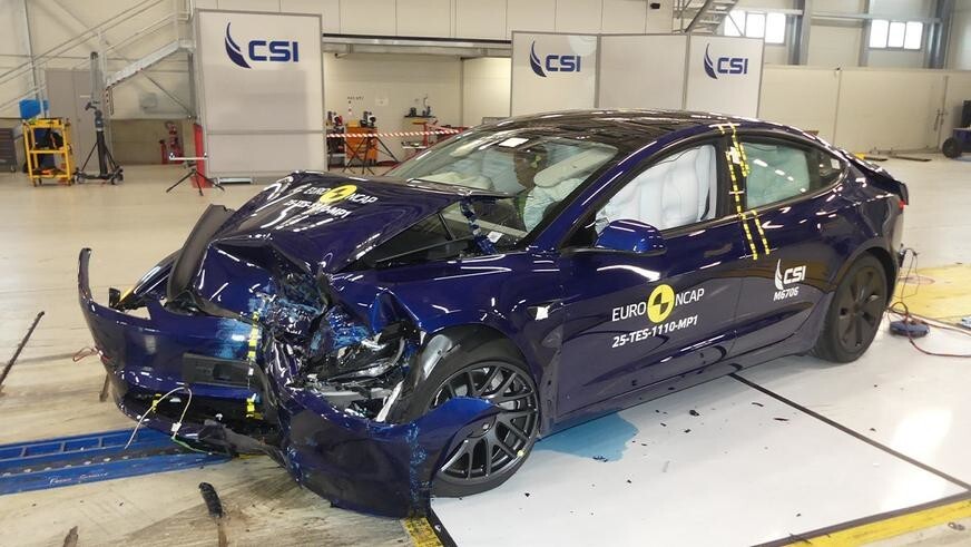Model 3, Tesla, Авто, Автовсячина, автомир, автомобили, краштест, машина, электромобиль