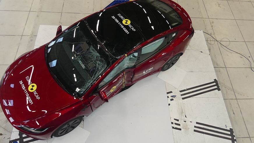 Model 3, Tesla, Авто, Автовсячина, автомир, автомобили, краштест, машина, электромобиль