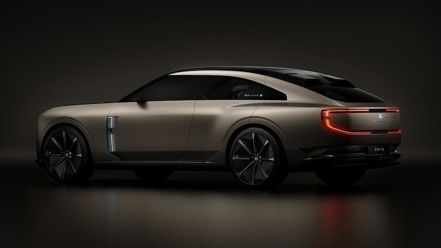 Bentley представил свой первый электрический 3-местный кроссовер