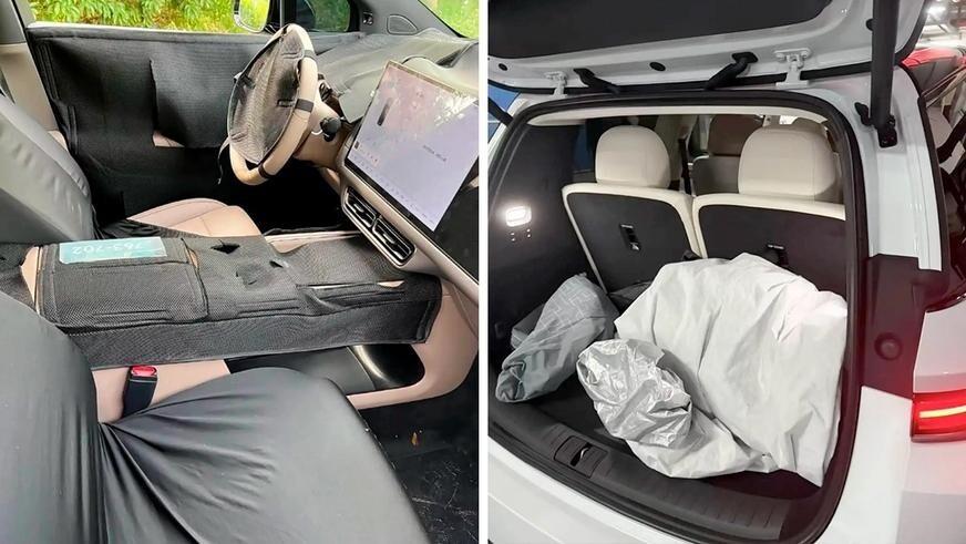 Рассекречен интерьер первого электрокроссовера Li Auto