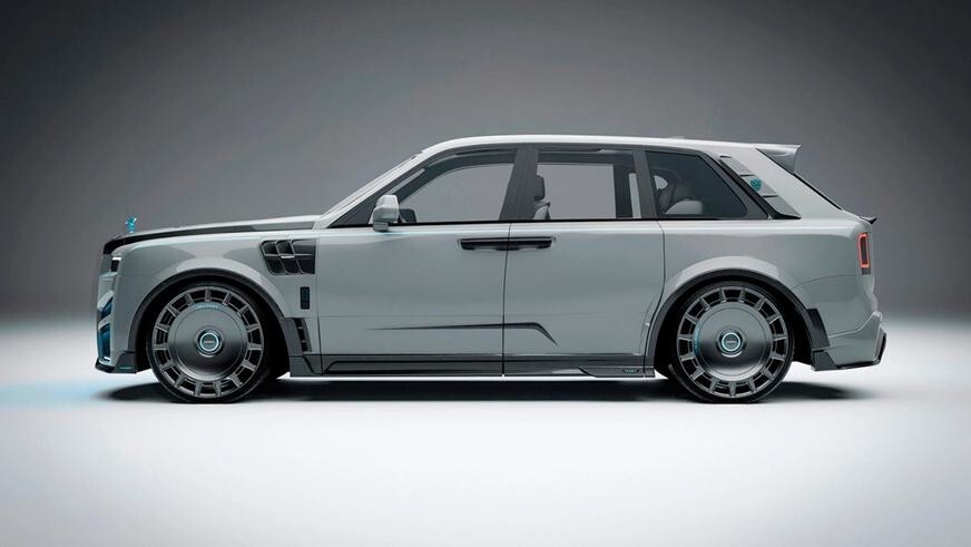 На продажу выставили очень дорогой Rolls-Royce Cullinan от Mansory
