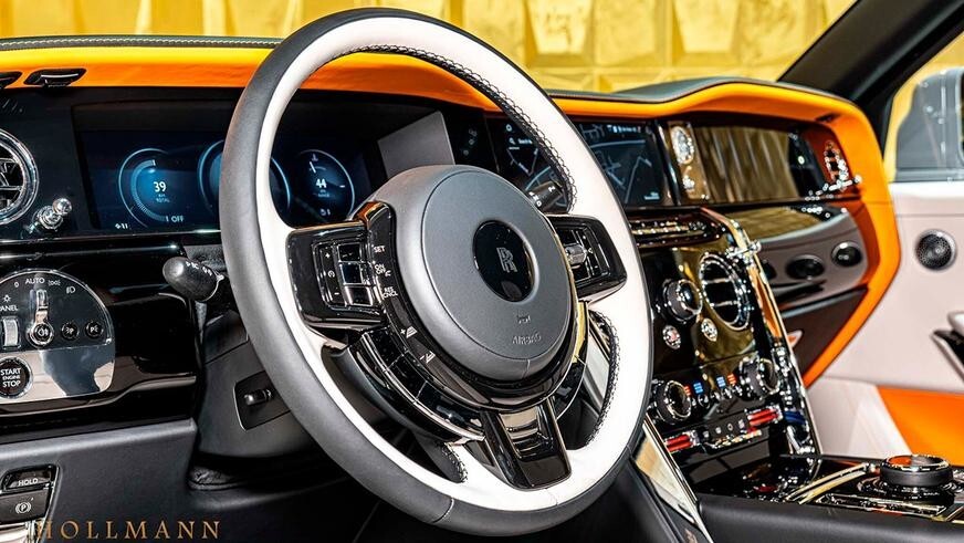 На продажу выставили очень дорогой Rolls-Royce Cullinan от Mansory