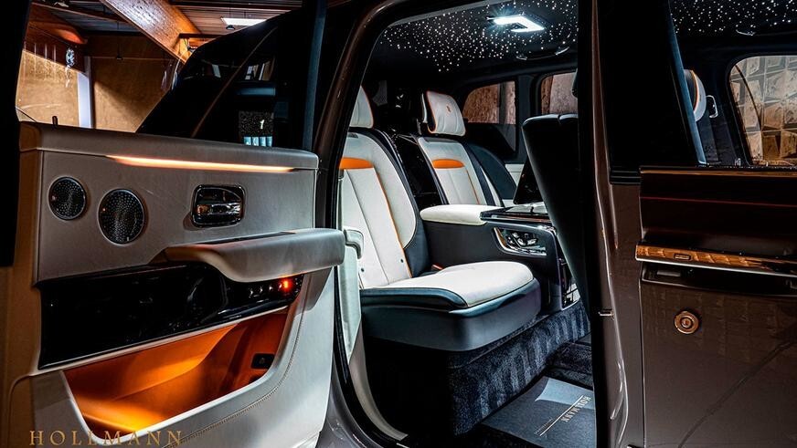 На продажу выставили очень дорогой Rolls-Royce Cullinan от Mansory