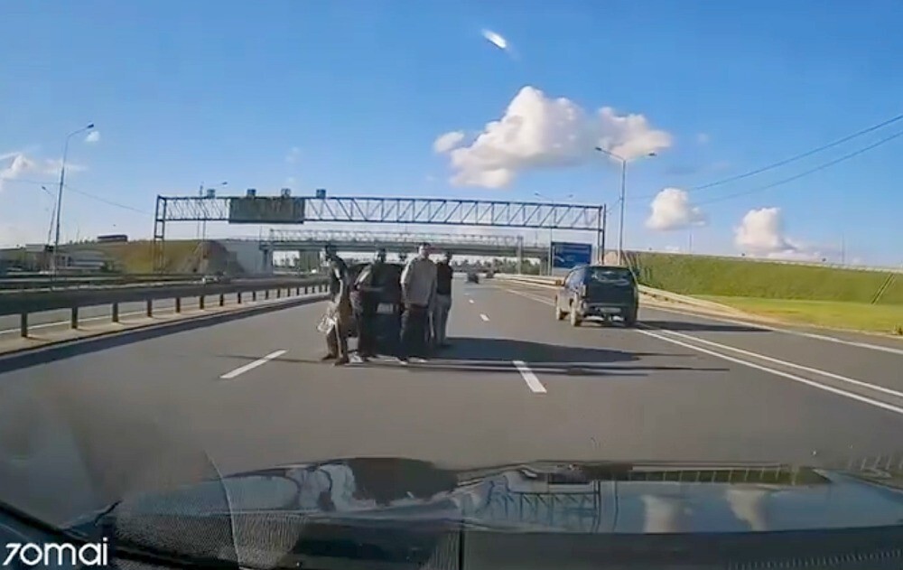 Не МКАД, но эффект такой же