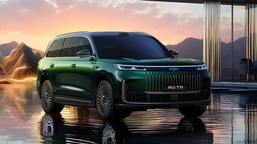  Chery показала кроссовер с 30-дюймовым экраном