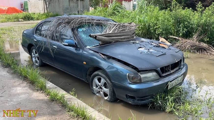 Во Вьетнаме сделали реплику Lamborghini из старого Nissan