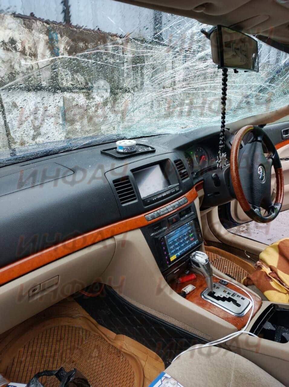 Водитель Toyota Mark II снёс пешехода