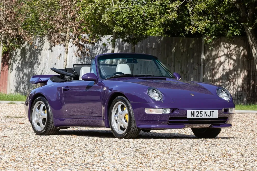 Редчайший кабриолет Porsche 911 Turbo (993) пустят с молотка
