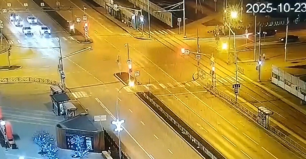 Красивый финал погони