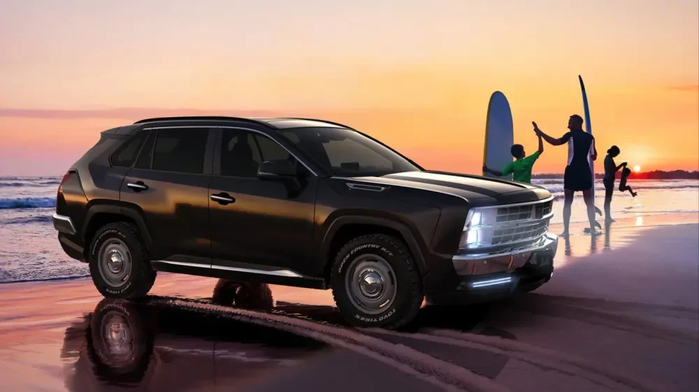 Toyota RAV4 перевыпустят в стиле старых внедорожников Chevrolet Toyota RAV4 перевыпустят в стиле старых внедорожников Chevrolet