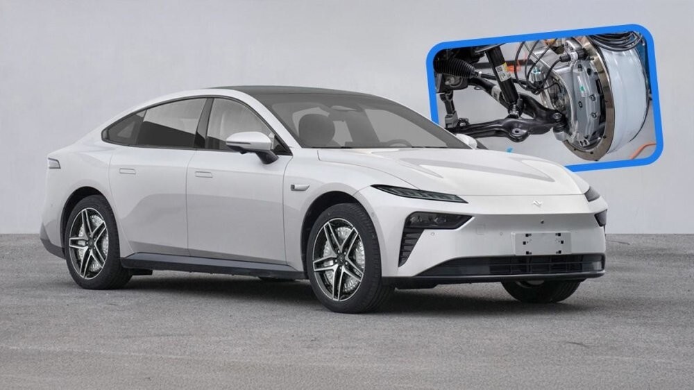 В Китае готовят первый в мире серийный электрокар с мотор-колёсами