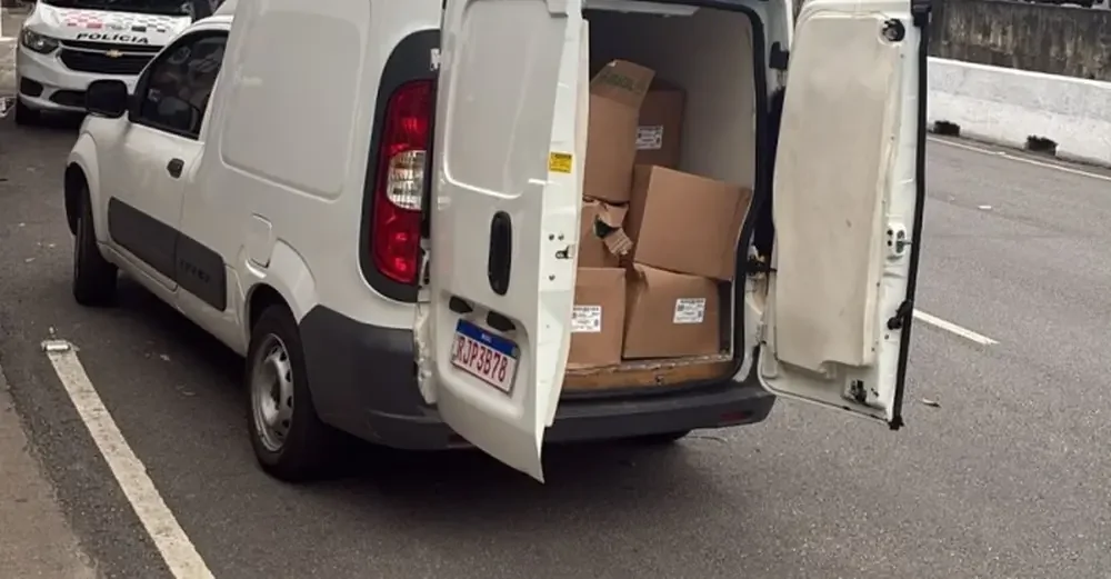 Погоня за грабителем, угнавшим фургон с молочной продукцией