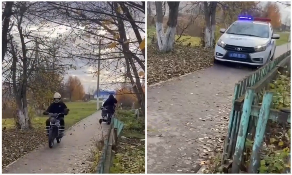 Мать питбайкера помогла скрыться подростку от сотрудников ДПС 