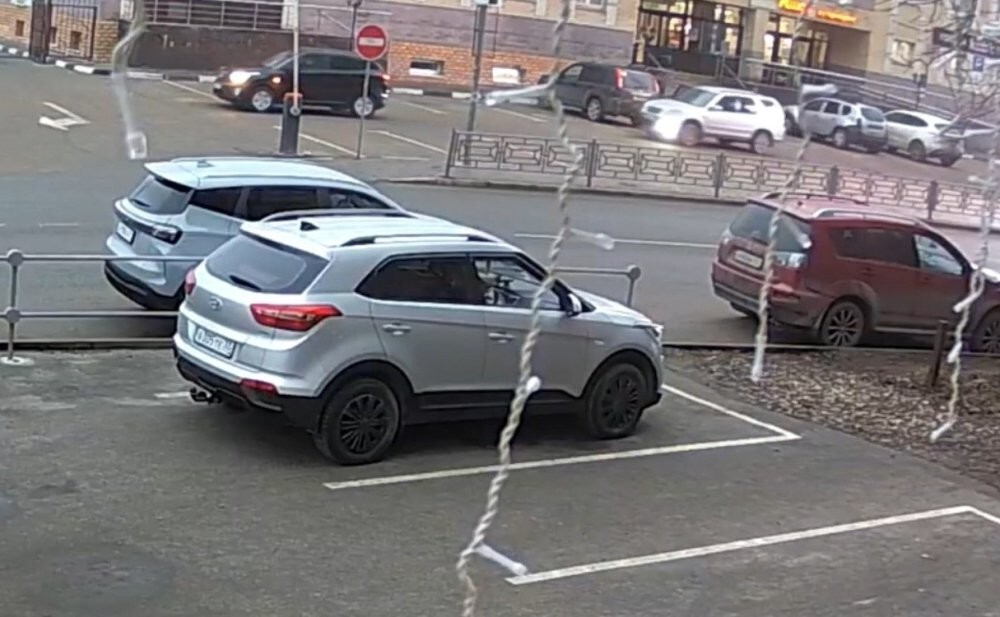 Показал ученику как не надо ездить