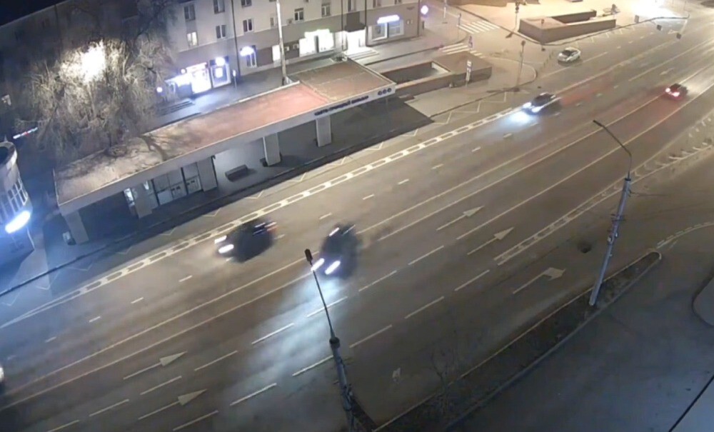 Ешё один прилёт в столб