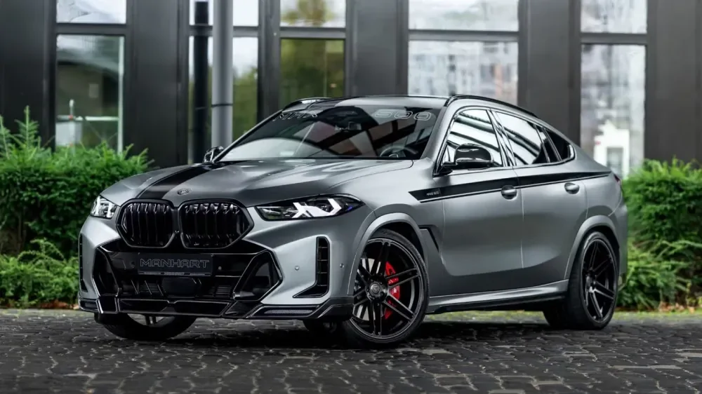 Тюнеры Manhart добавили базовому BMW X6 почти 100 сил