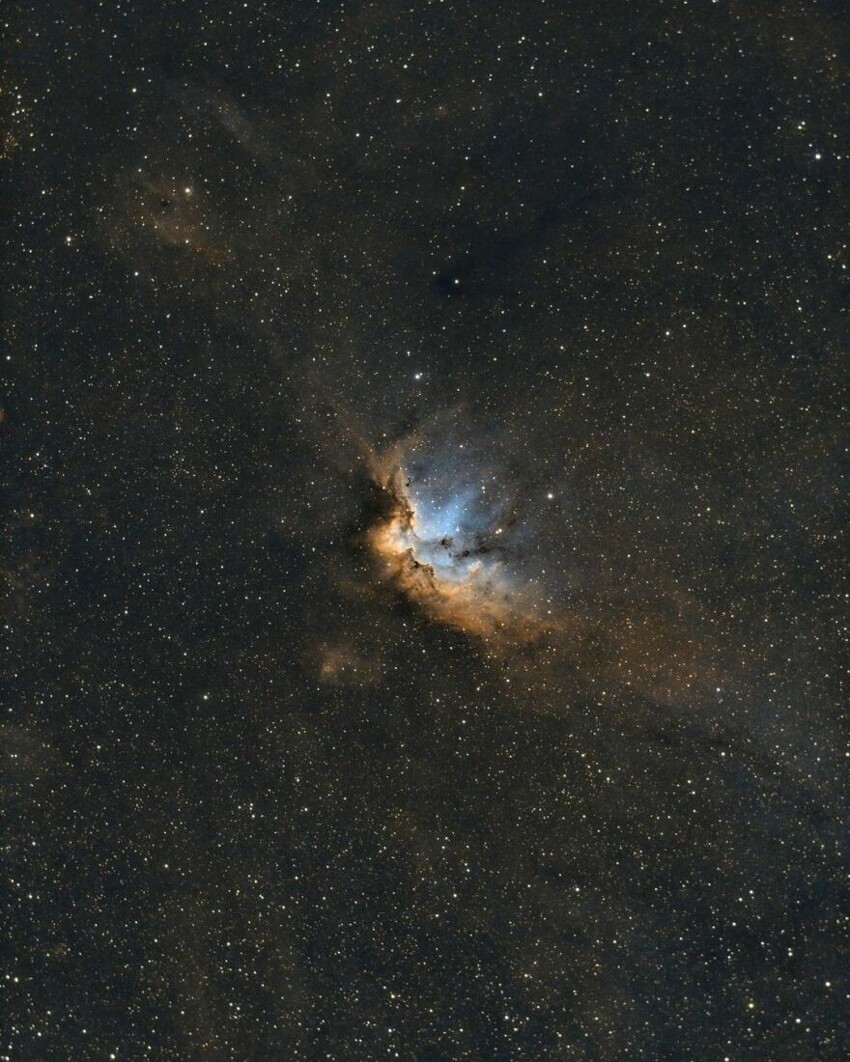 11. NGC 7380 — Туманность Волшебник