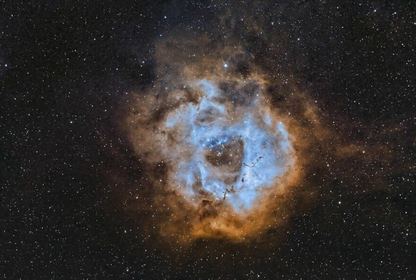 27. NGC 2244 — Туманность Розетка