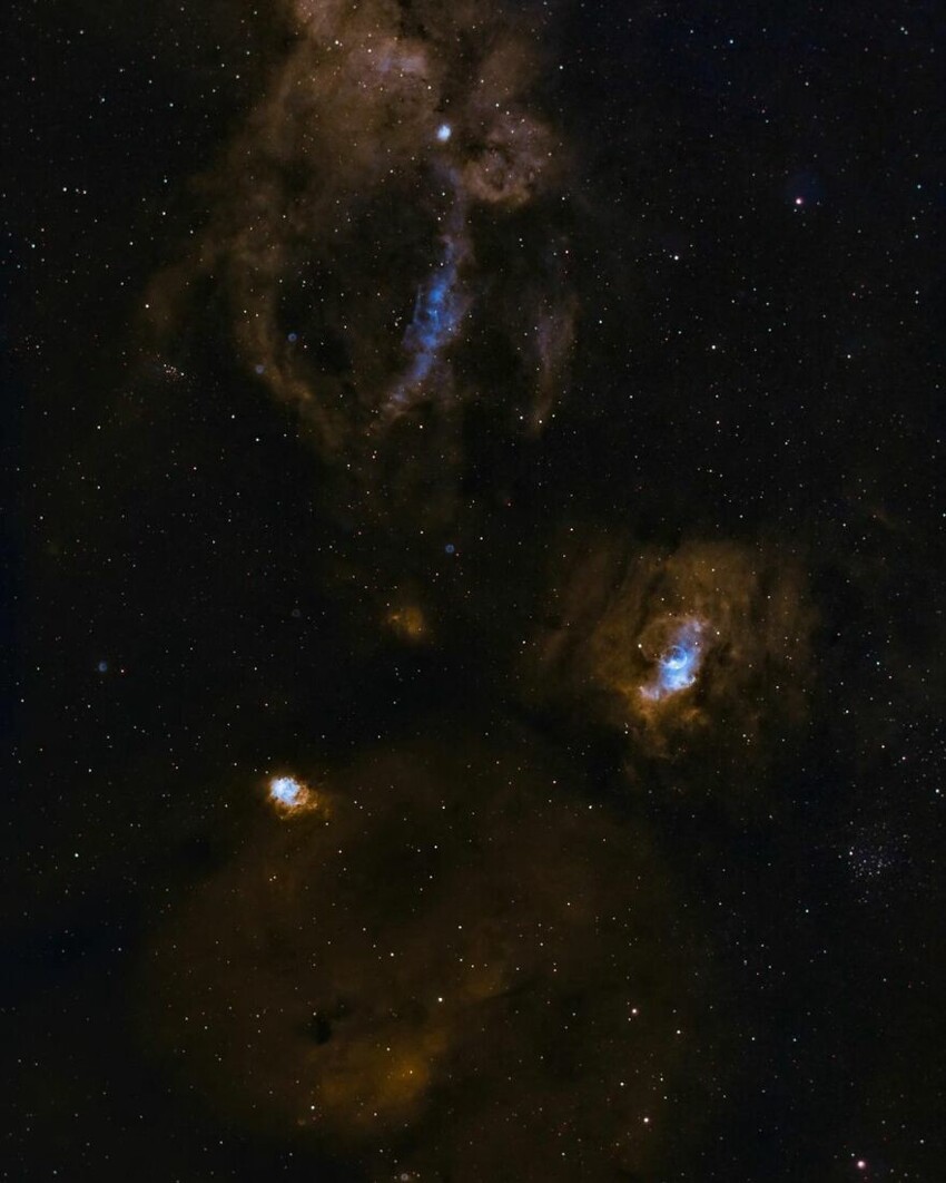 10. NGC 7635 — Туманность Пузырь
