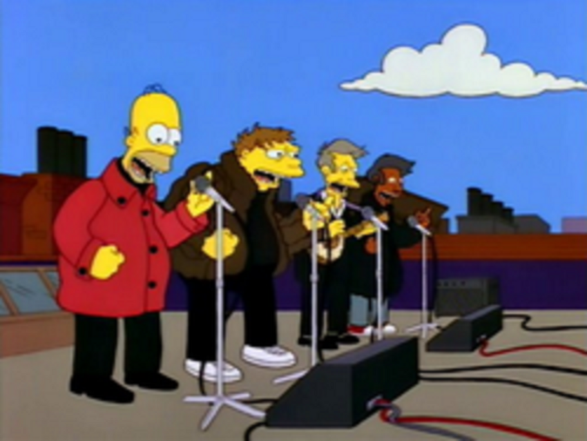 The Beatles: концерт на крыше