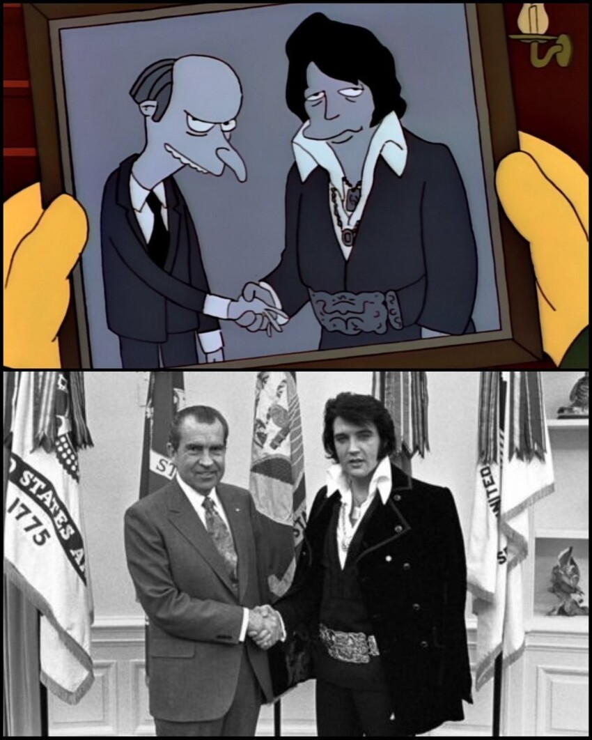 Элвис встречается с президентом Никсоном