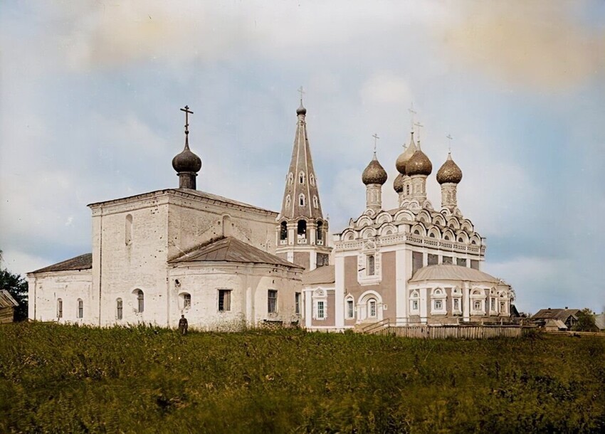 Общий вид Спасской церкви, Балахна.