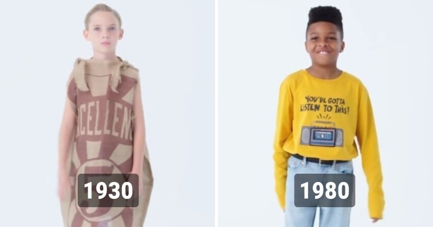 Как изменилась детская мода для мальчиков за последние 100 лет