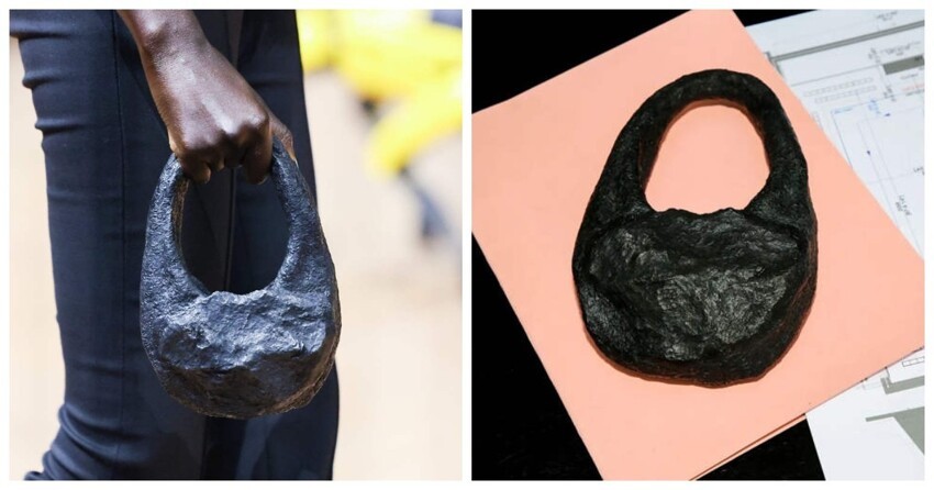Французские дизайнеры создали сумку из метеорита
