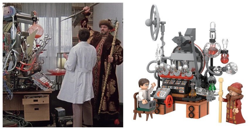 Как выглядят герои любимых советских фильмов, сделанные из конструктора Lego