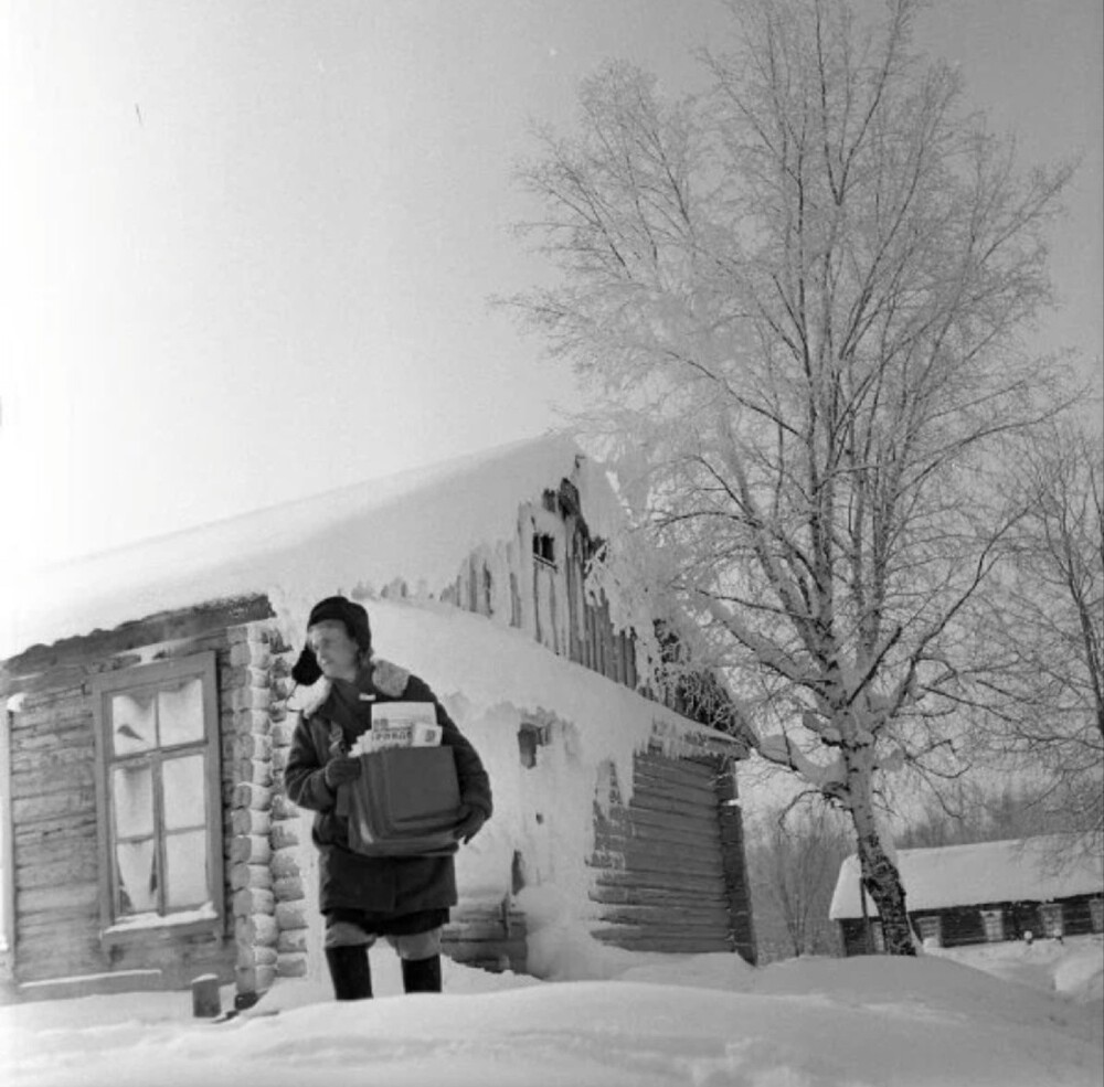 Почтальон, Сахалин, 1960 год