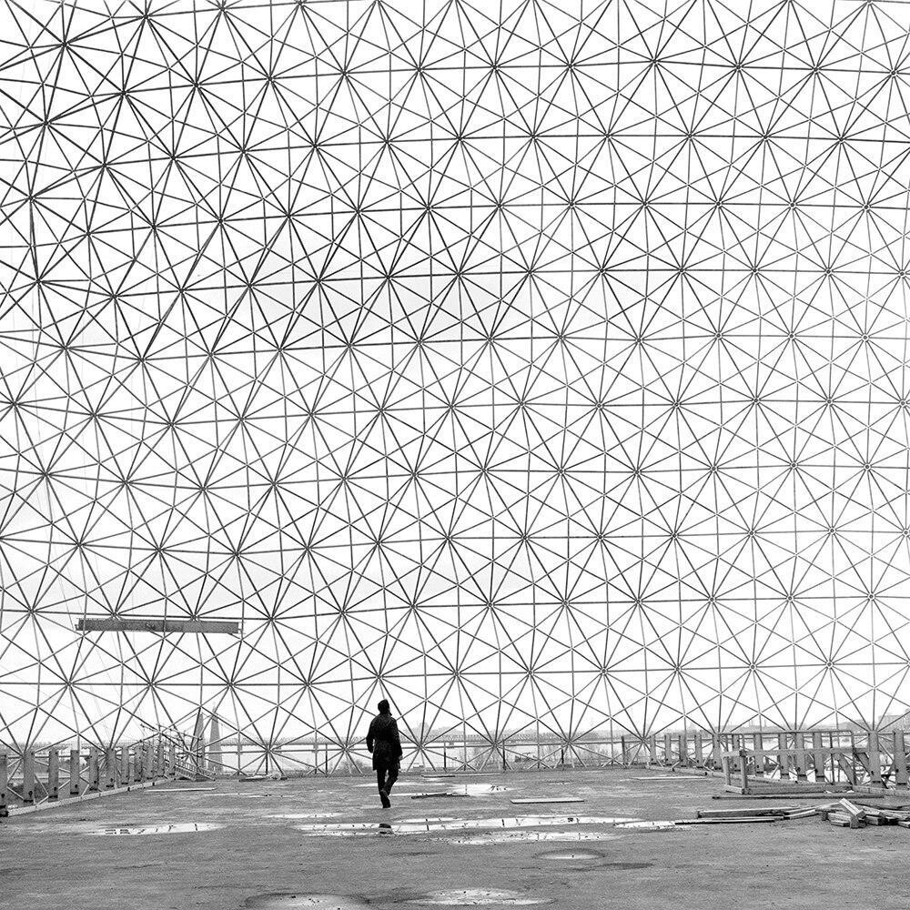 8. Павильон на выставке Expo 67, Монреаль. Архитектор Ричард Бакминстер Фуллер