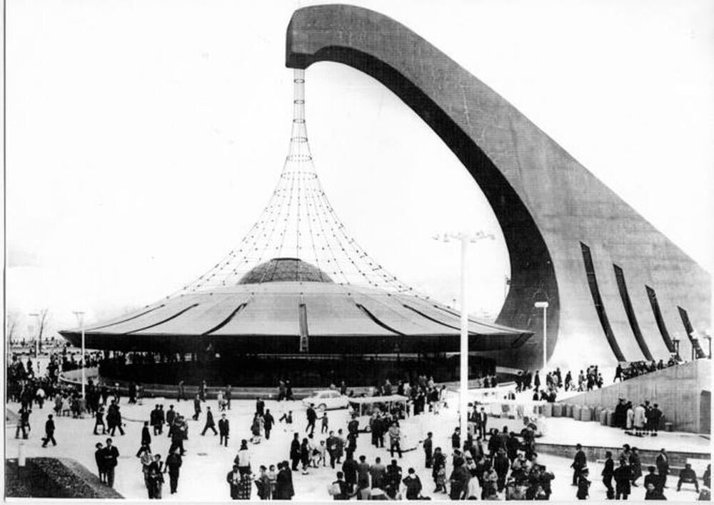 16. Павильон Австралии на выставке Expo 1970 в Осаке, Япония. Архитектор - Джеймс Маккормик