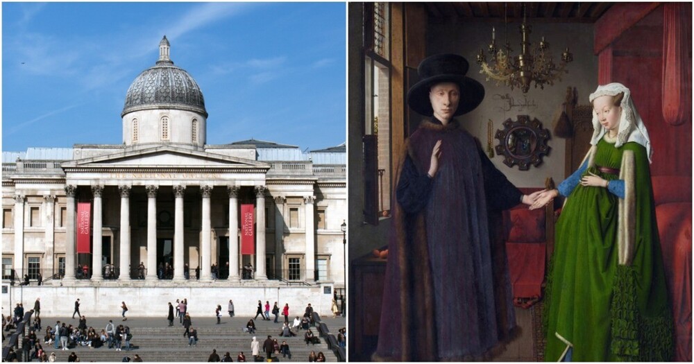  Администрация Лондонской галереи решила убрать картину Яна ван Эйка, мерещится им на ней всякое