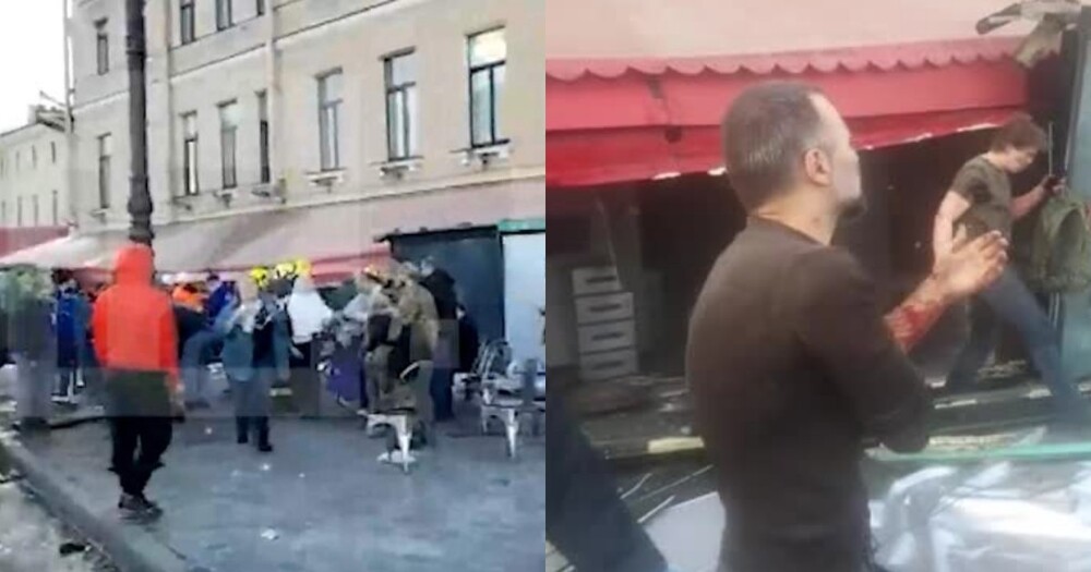 В кафе Санкт-Петербурга прогремел взрыв