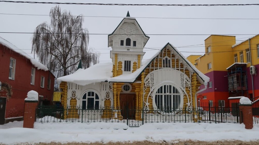 Старинный город в Тверской области