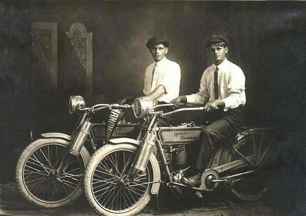 3. Уильям Харли и Артур Дэвидсон, 1914 год