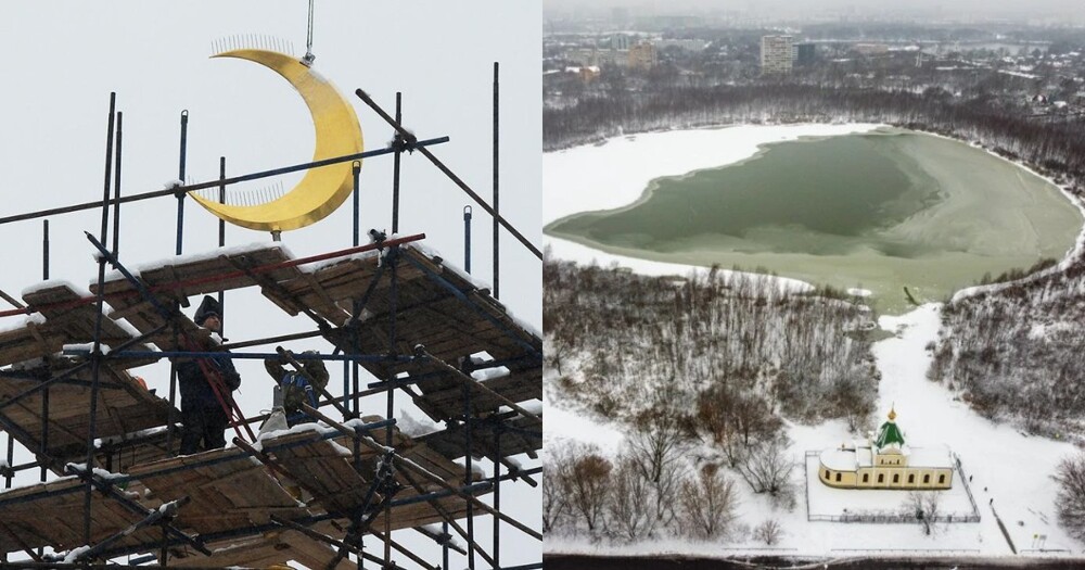 После протестов жителей Москвы Собянин объявил о переносе места строительства мечети у Святого озера