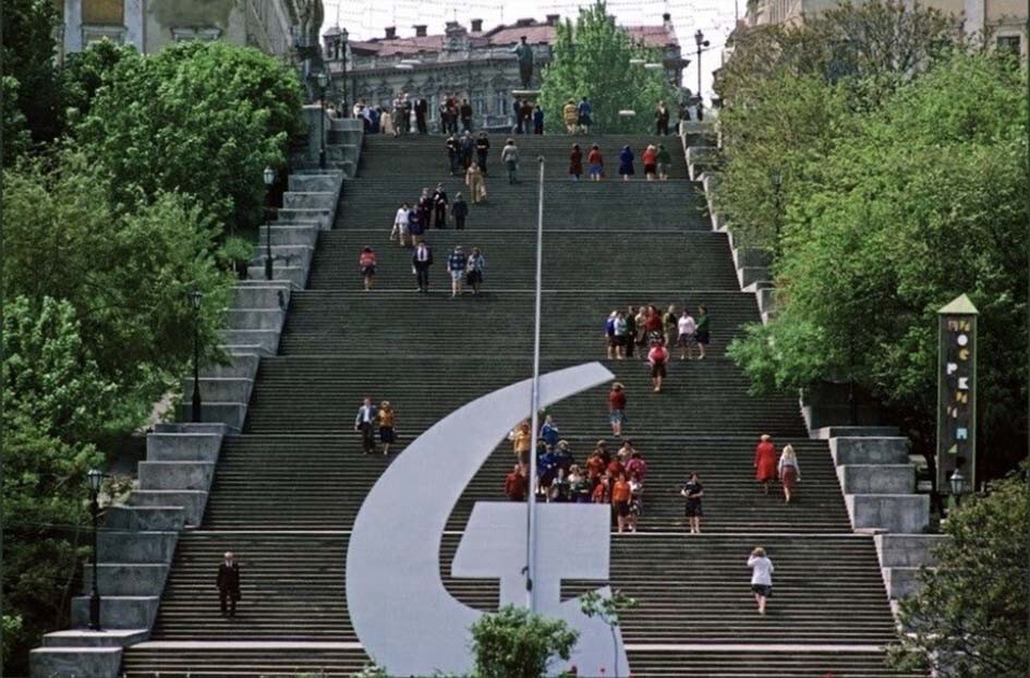 Потемкинская лестница, 1982 год Одесса