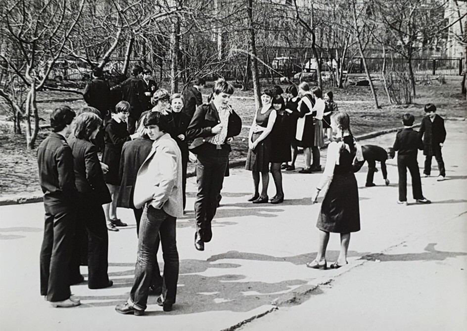 Конец апреля 1980-го, Москва, фото В. Златомрежев, семейный архив