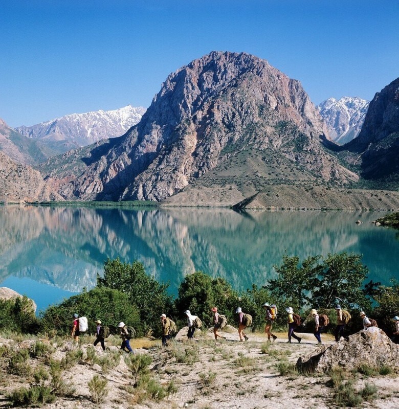 Озеро Искандеркуль в Таджикистане, 1985 год