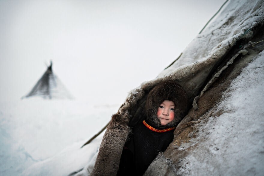 2. Ненец по имени Рома. Фотограф Tommaso Vecchi