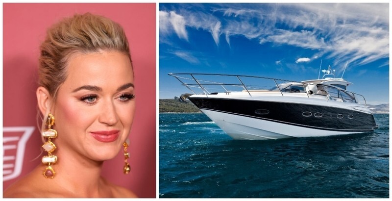 6. Кэтти Перри любит отдыхать и загорать на яхте, для этого у неё есть модель "Оскар 2" в аренду за 80 тыс. долларов
