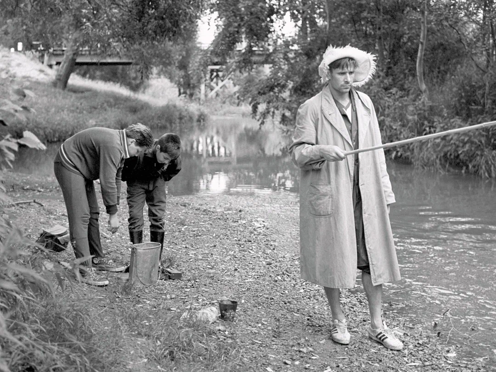 Лев Яшин на рыбалке (1964 год)
