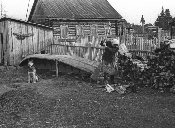 Деревня Березово, Ханты-Мансийский АО, 1974 год