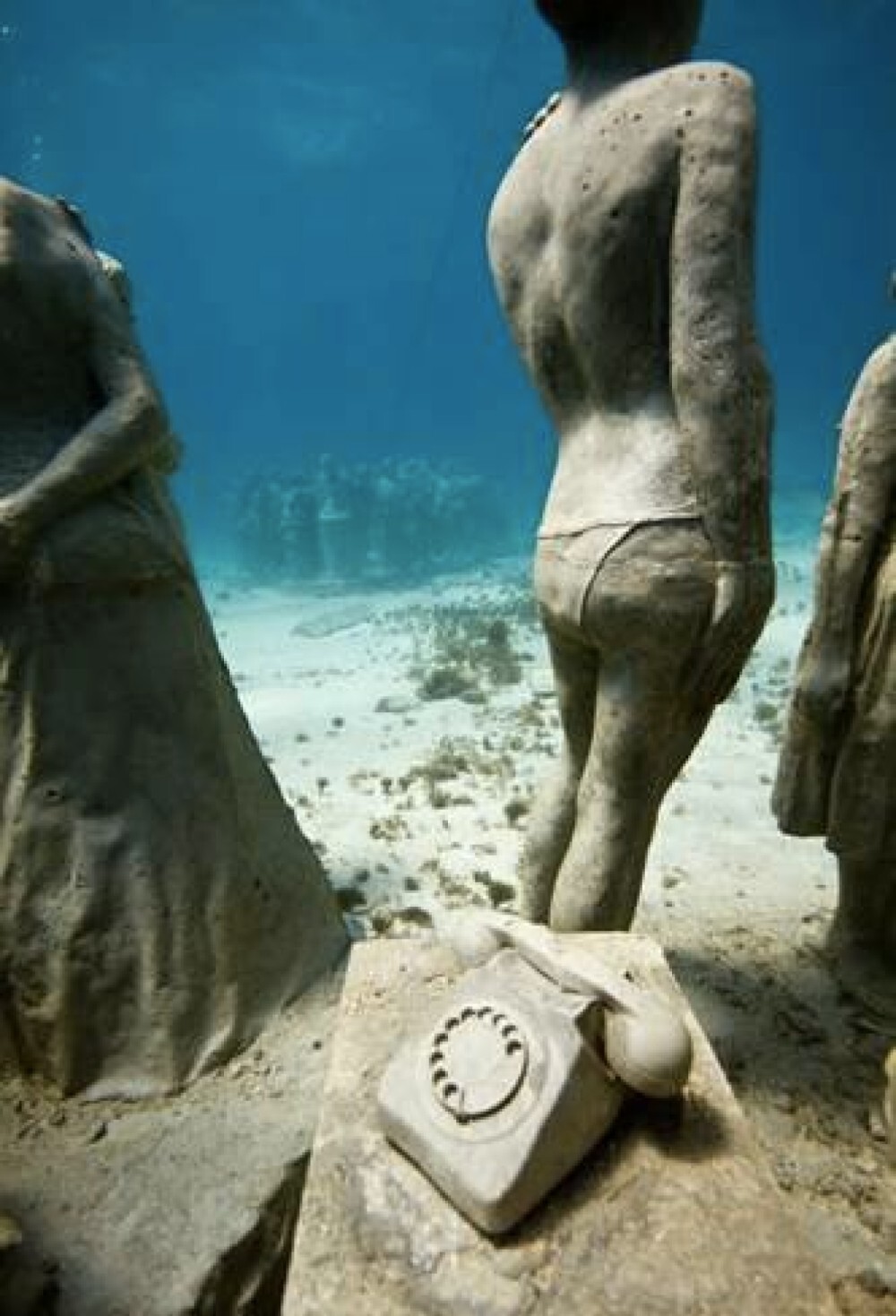 10. И снова подводный музей в Канкуне - кладезь удивительных подводных скульптур