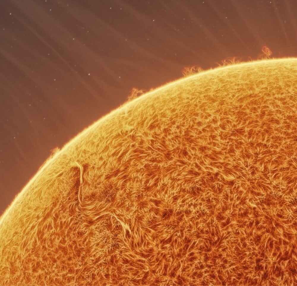 Дуэт астрофотографов представил 140-мегапиксельную фотографию Солнца