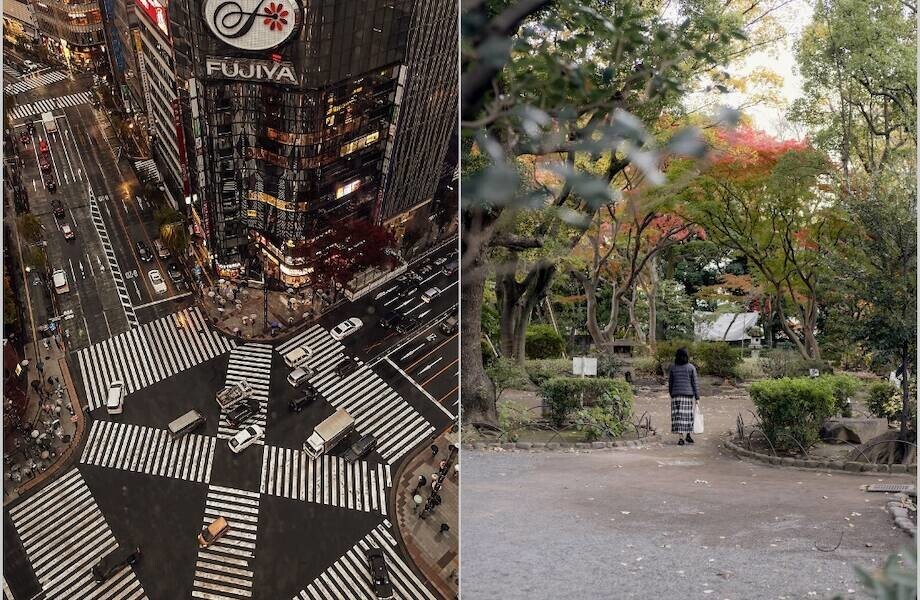 14 удивительных фото о том, как в Токио соединились современность и традиции