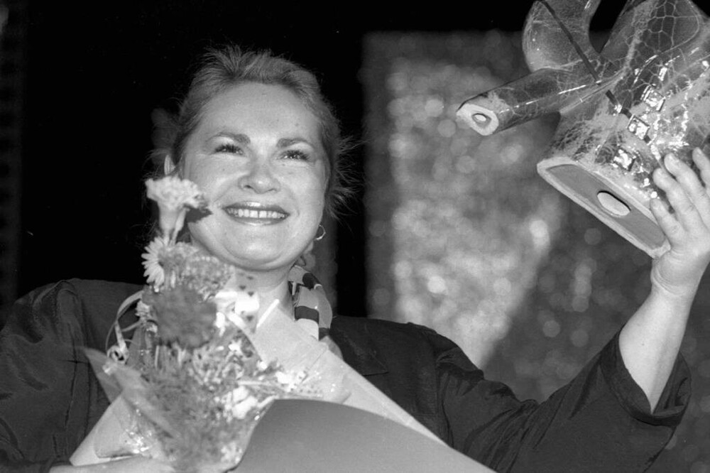 Нина Усатова на кинофестивале «Созвездие-92», 1992 год