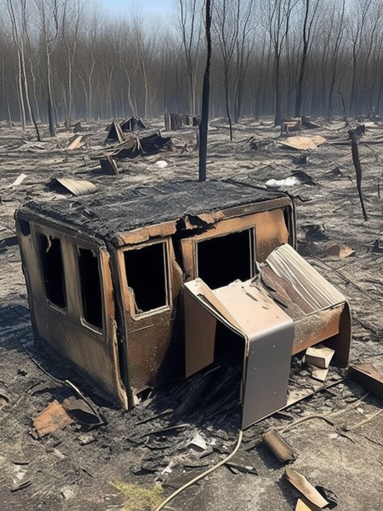 2. В Пермском крае пенсионерка сожгла семь домов, пытаясь избавиться от сухой травы